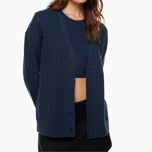Navy Sunday Best Lamora Cardigan (M)